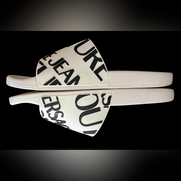 Versace Men’s Slides, Size 11, Like New - Picture 1 of 4